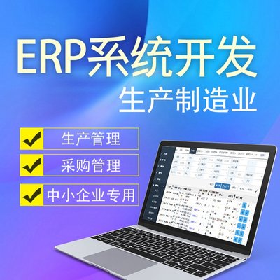 工廠生產-服裝-家具行業ERP系統定制 生成管理中小企業多行業適用